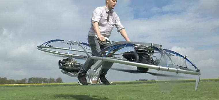 Colin Furze zrobił w garażu działający hoverbike