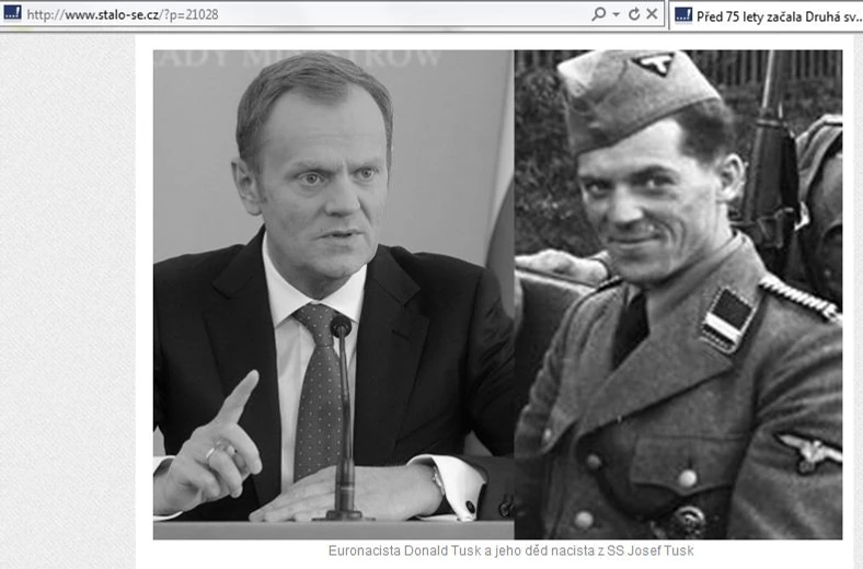Czeski Portal Jozef Tusk Byl Nazista Wiadomosci