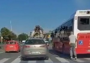Vožnja rolera na autoputu
