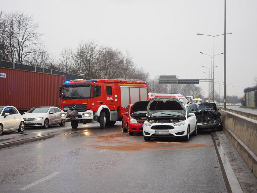 Wypadek na Jana Pawła II 