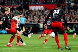 Sebastian Szymański bohaterem derbów Rotterdamu. Zdobył dwa gole dla Feyenoordu