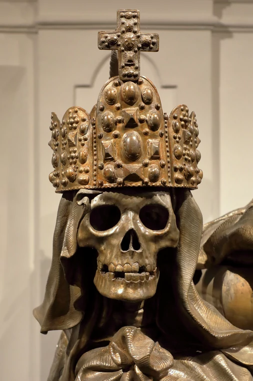 Wizerunek korony na sarkofagu Karola VI (Kościół Kapucynów w Wiedniu)