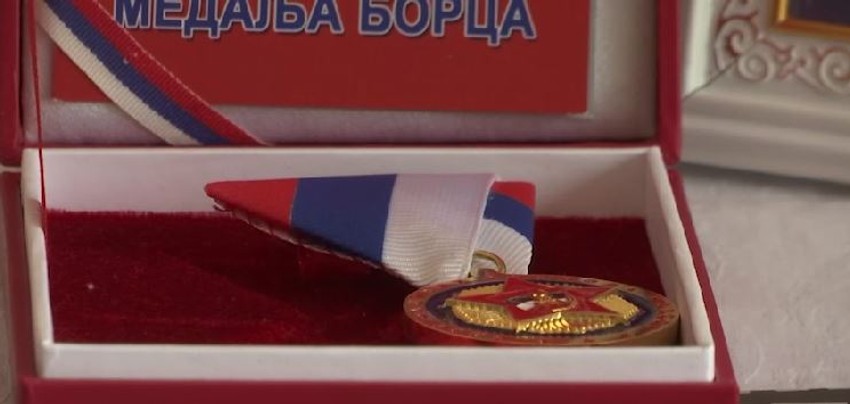 Medalja borca, Milorad Rakić
