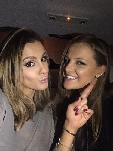 Sara Boruc z siostrą