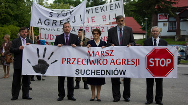 "Suchedniów przeciw agresji"- marsz solidarności z pobitym księdzem