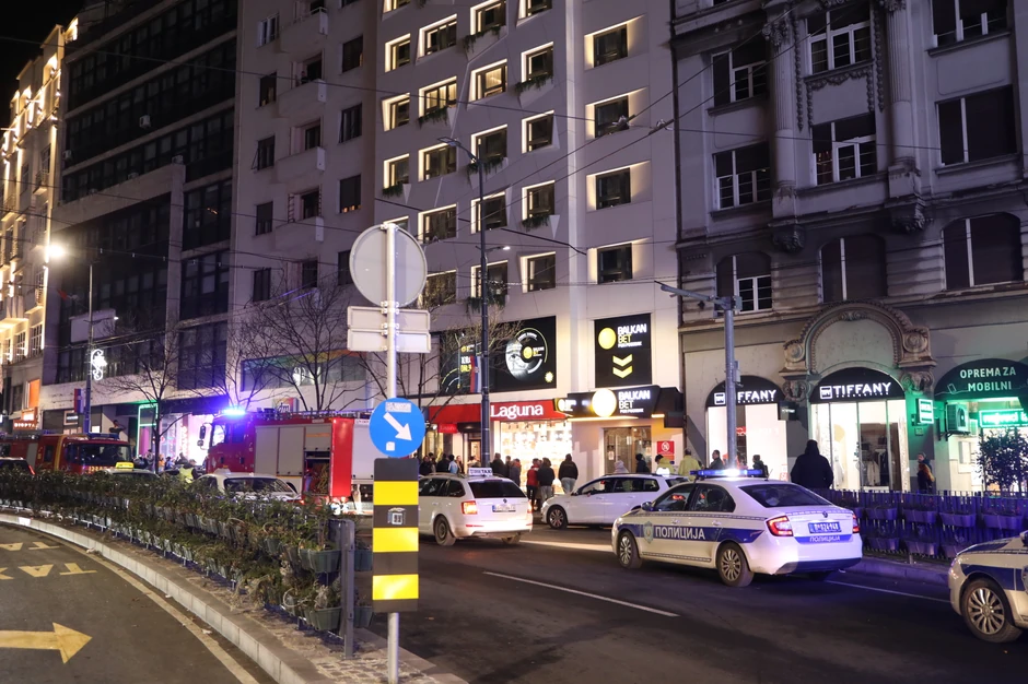 požar na Terazijama