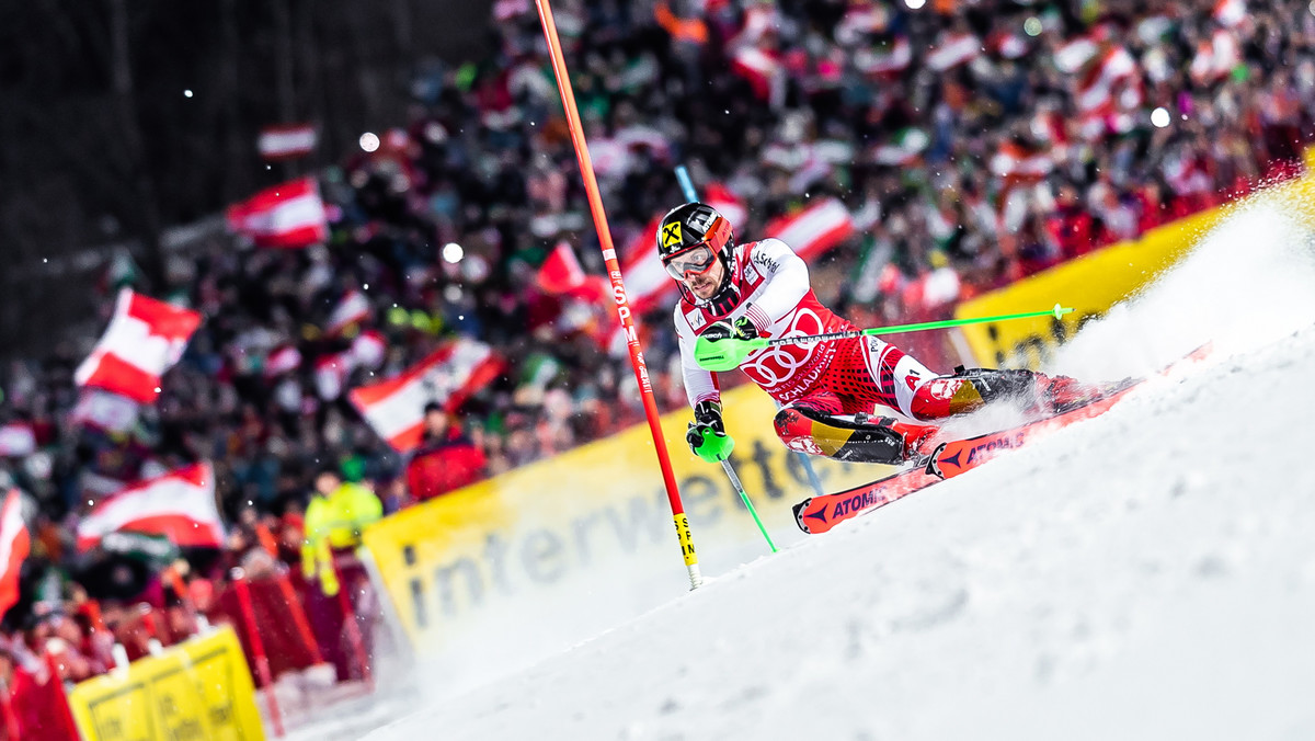 Alpejski PŚ: Hirscher triumfatorem slalomu w Schladming 