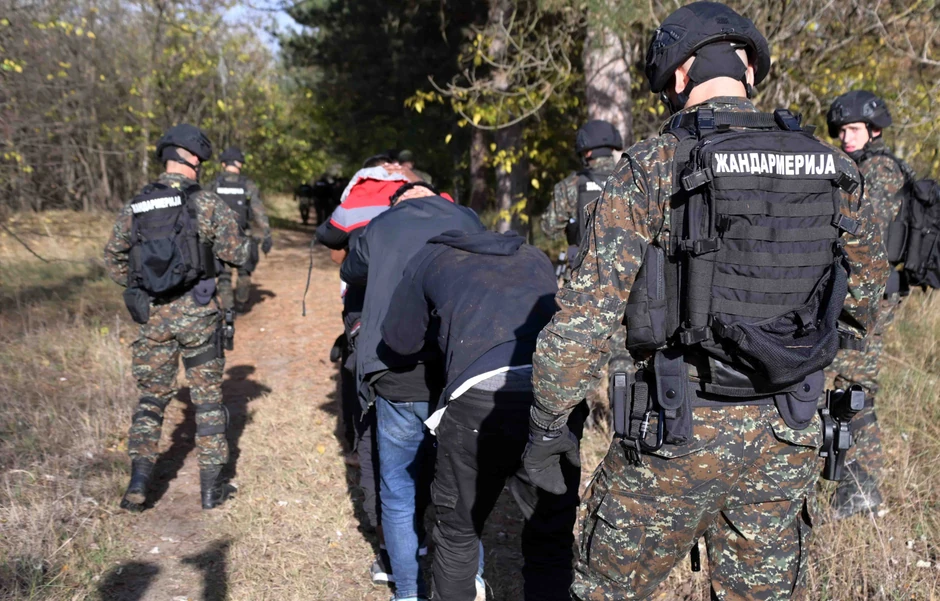 Postupanje pripadnika Žandarmerija/Ilustracija