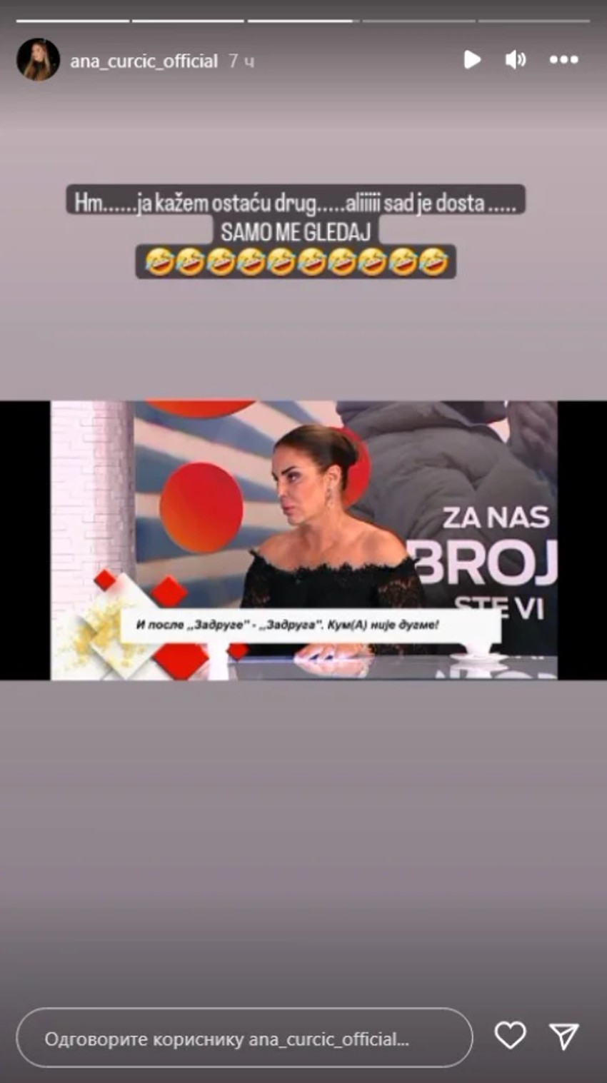 Ana Ćurčić najavila rat Mileni Kačavendi