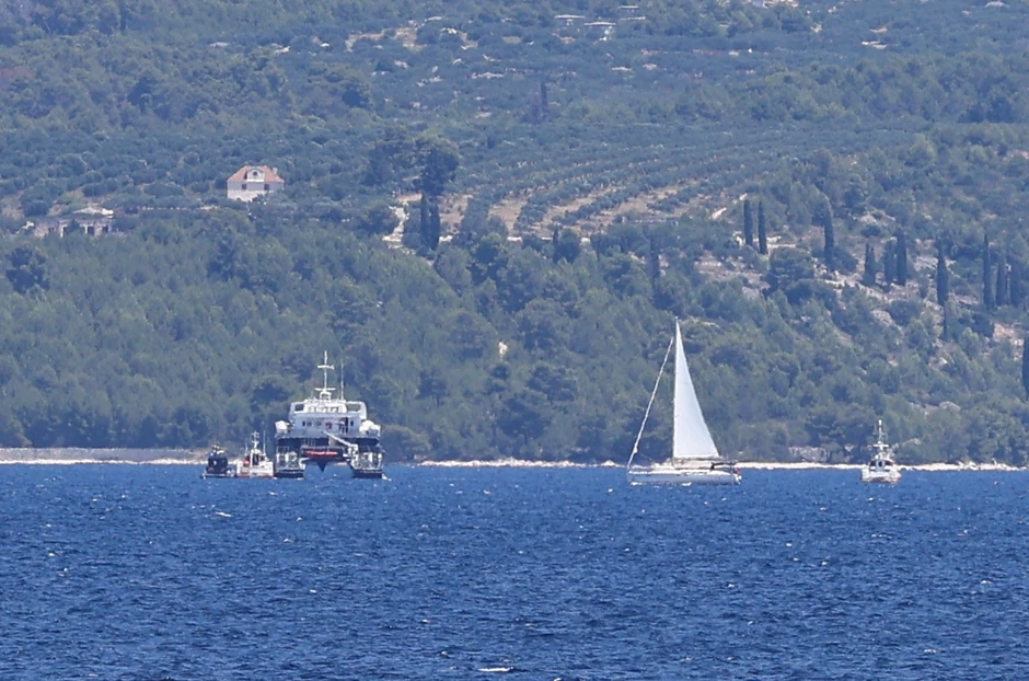 Sudar katamarana i jedrilice između Šolte i Brača 13. juna