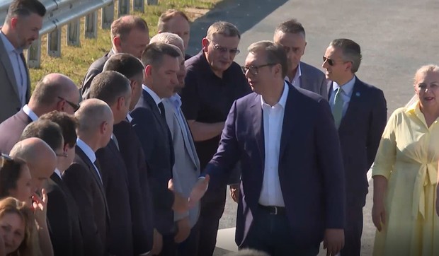 Vučić na Moravskom koridoru