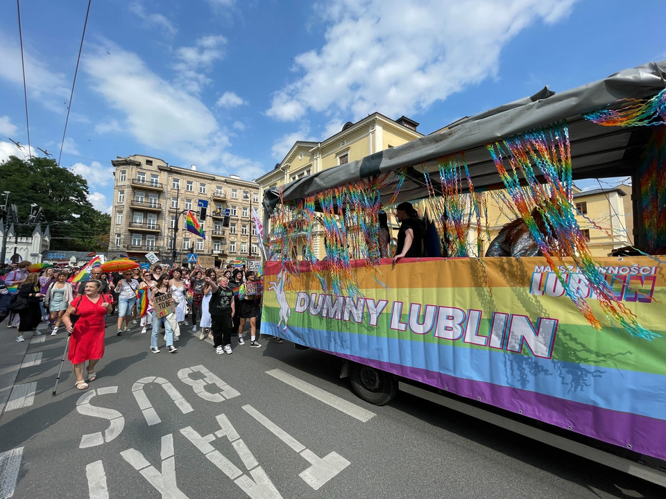 Marsz Równości po raz piąty przeszedł ulicami Lublina