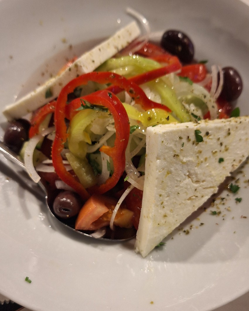 Mediteranska ishrana, grčka salata