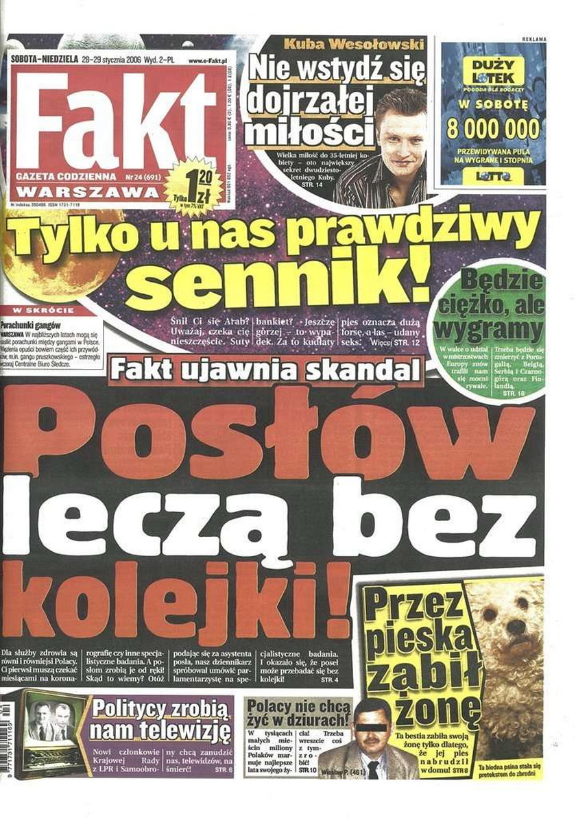 Władza chce zamknąć Faktowi usta!