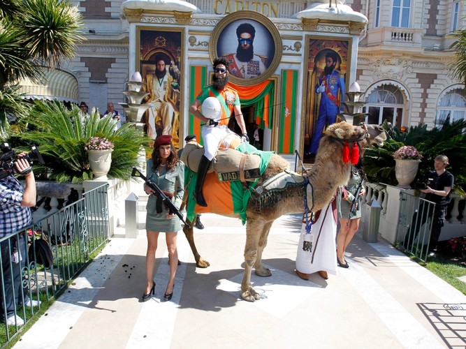 Sasha Baron Cohen w Cannes