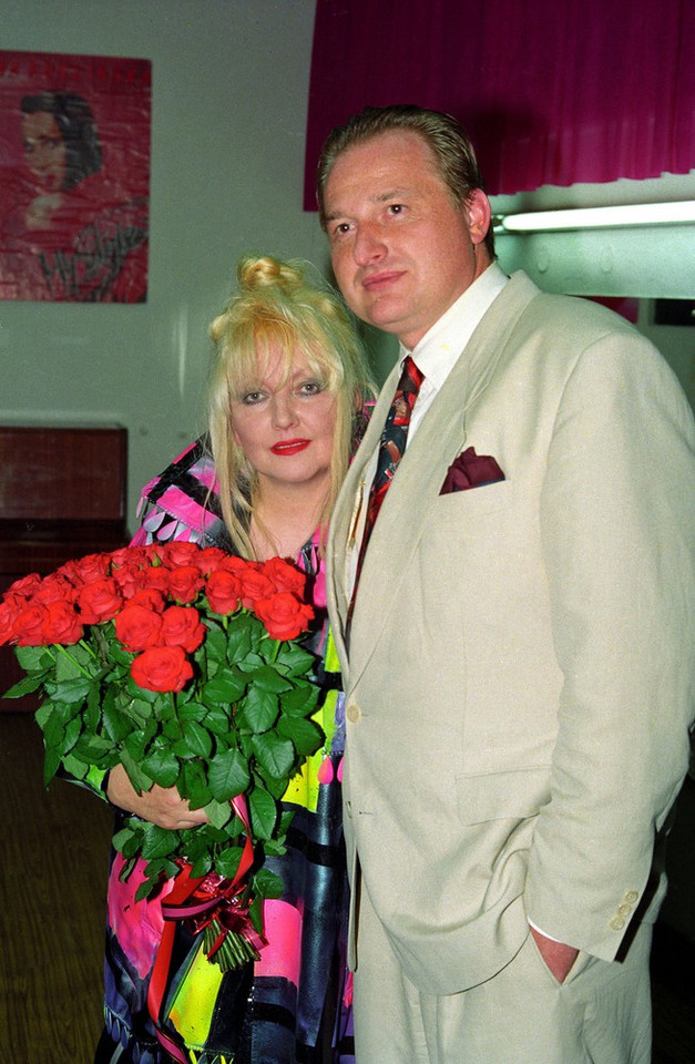 Maryla Rodowicz i Andrzej Dużyński w 1992 r.