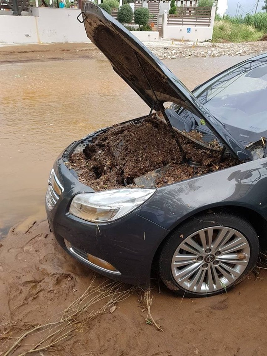 Automobil našeg turiste u Grčkoj