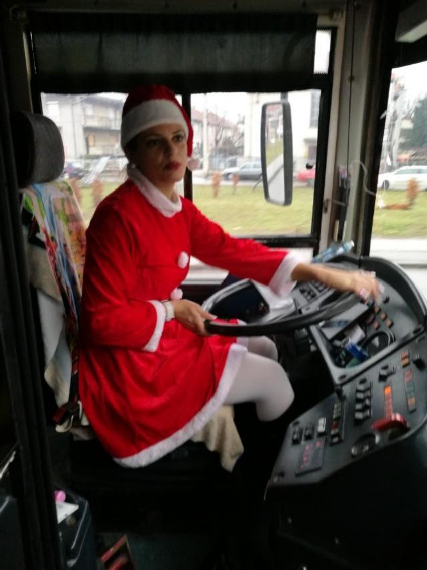 Bojana u ulozi Baba Mrazice