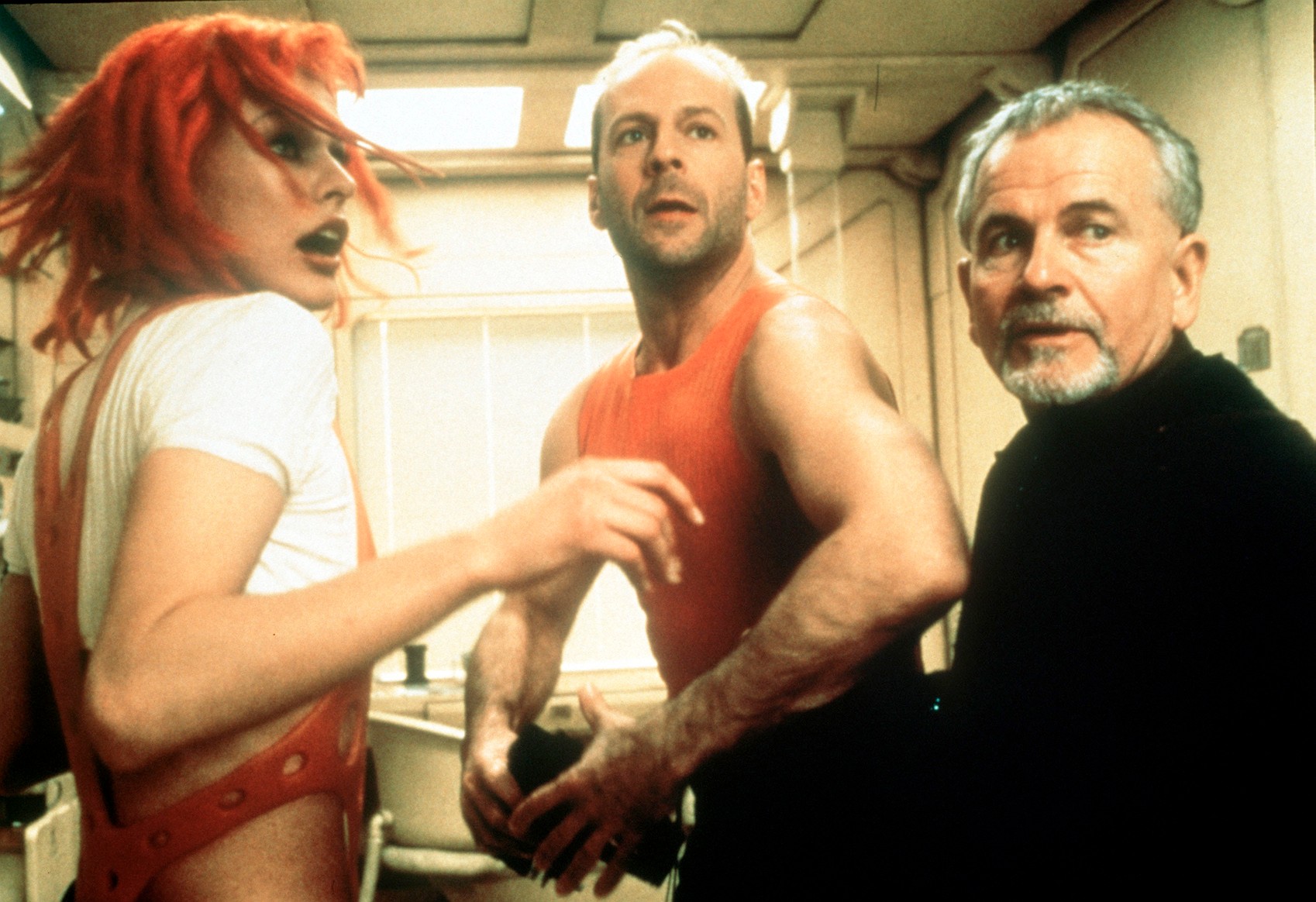 Milla Jovovich a Bruce Willis