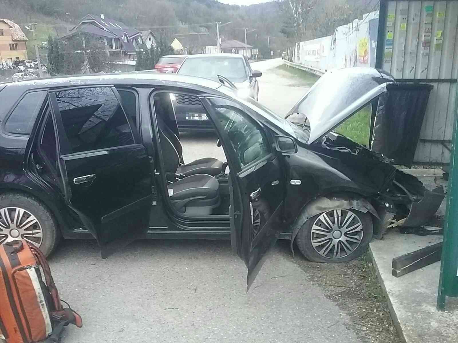 K nehode došlo v nedeľu podvečer.