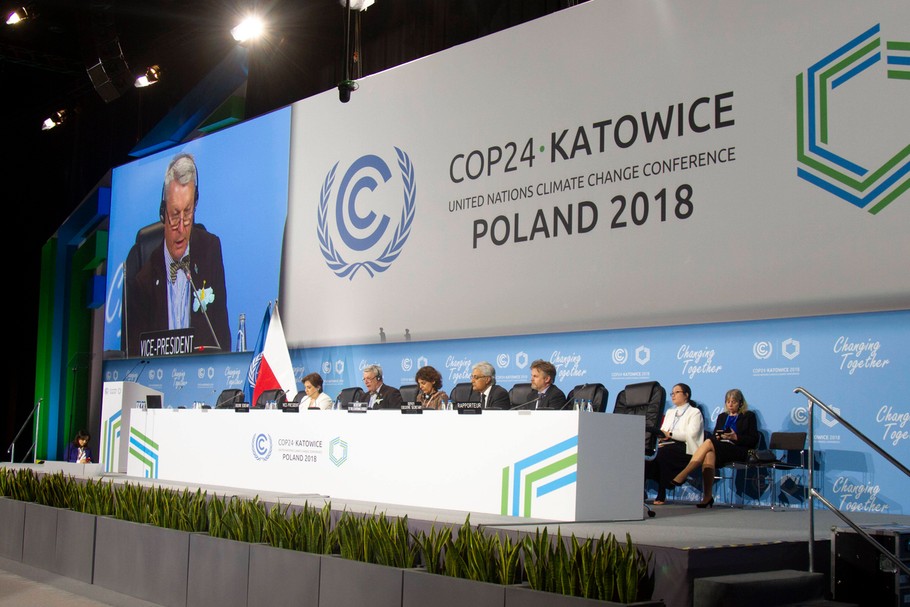 Szczyt klimatyczny ONZ COP-24 odbył się w Katowicach w grudniu 2018 r.