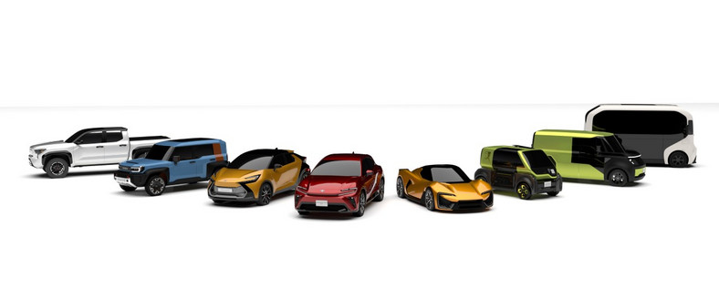 Toyota Lifestyle BEV line-up
