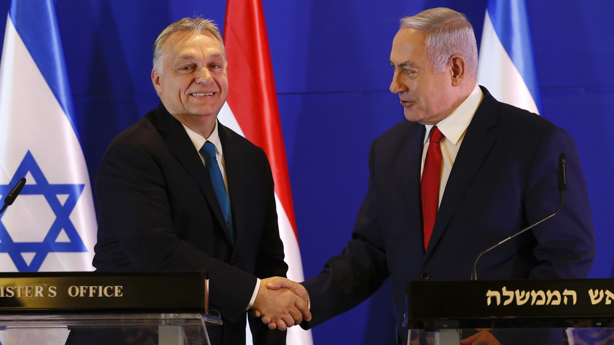 Gest Viktora Orbana wobec Izraela. Powód jest jeden