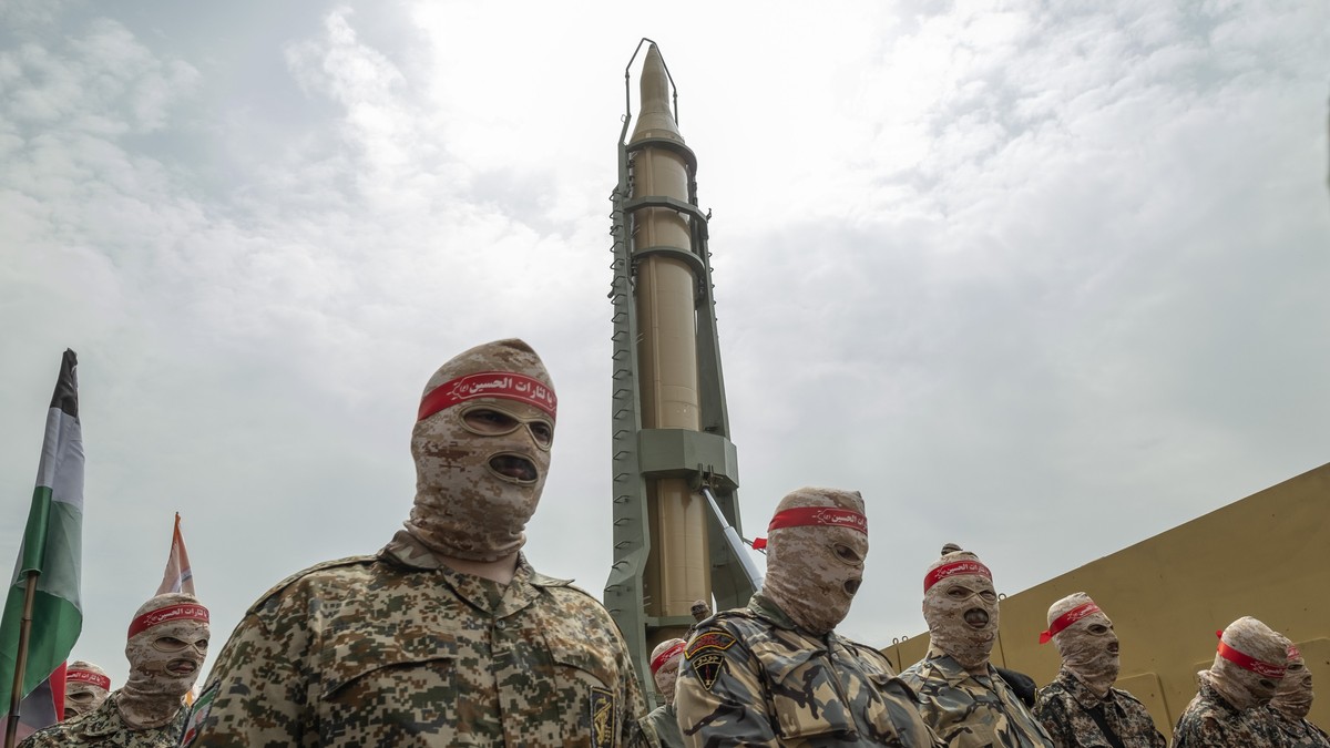 Pripadnici Iranske revolucionarne garde (IRGC)