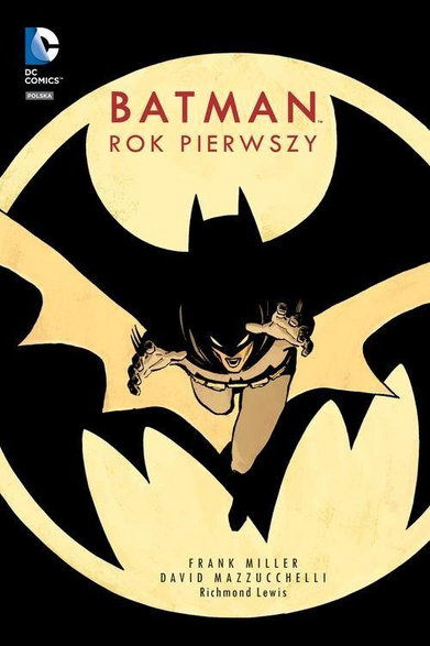 Okładka komiksu Batman. Rok pierwszy