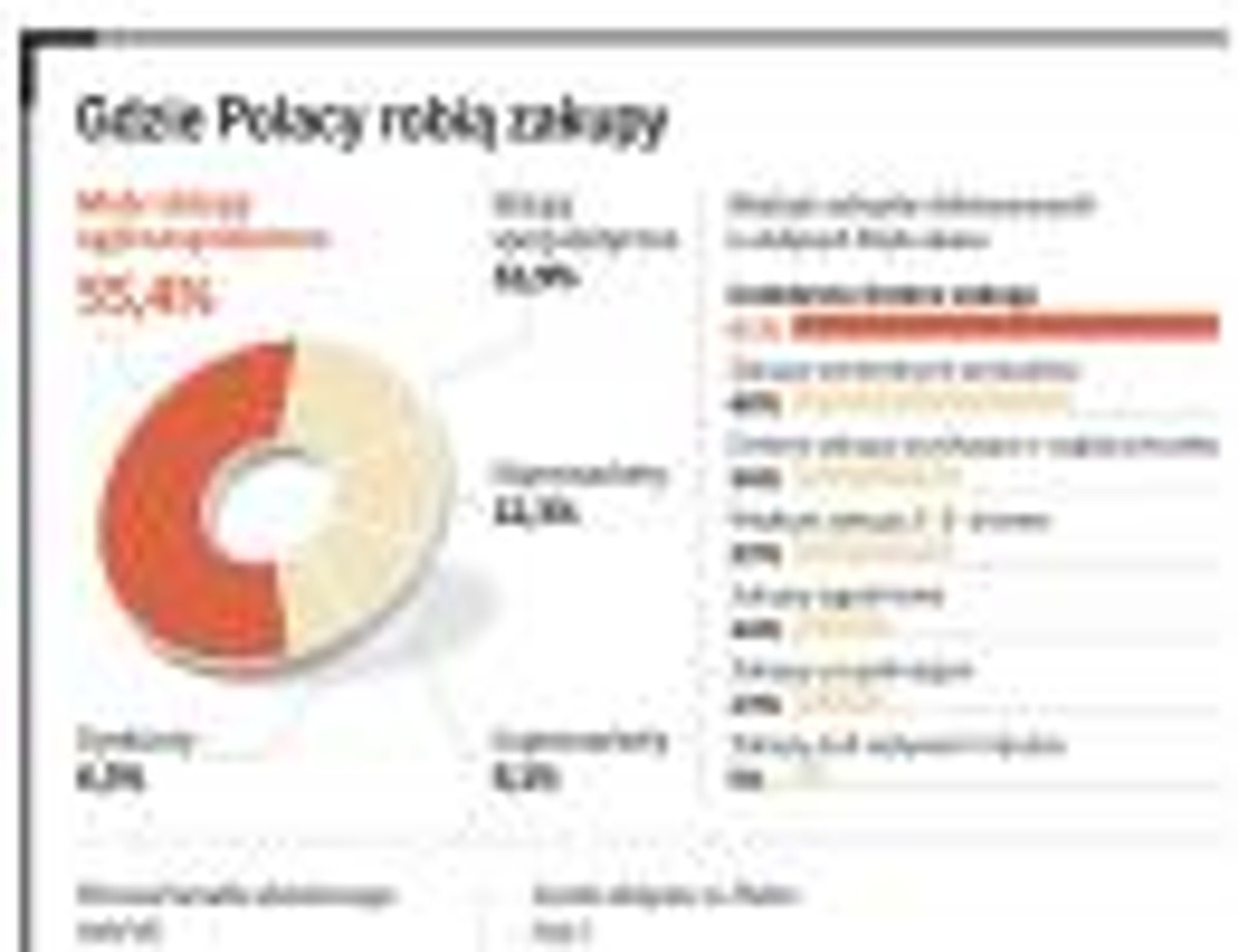 Gdzie Polacy robią zakupy