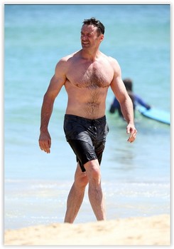 47-letni Hugh Jackman w doskonałej formie! Jak on to robi?