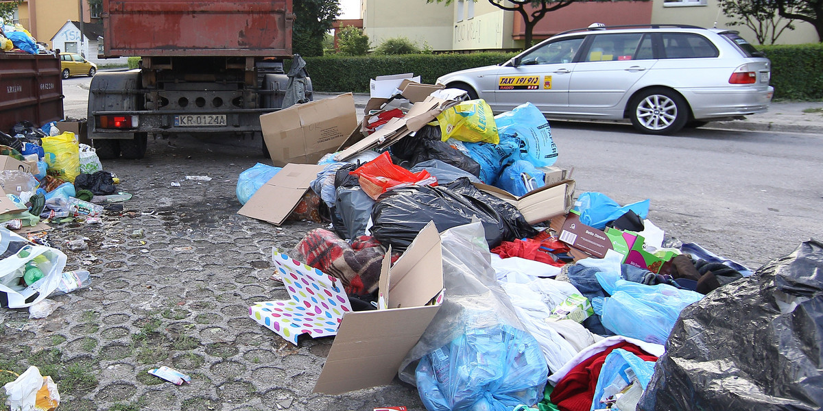 Śmieci w Krakowie