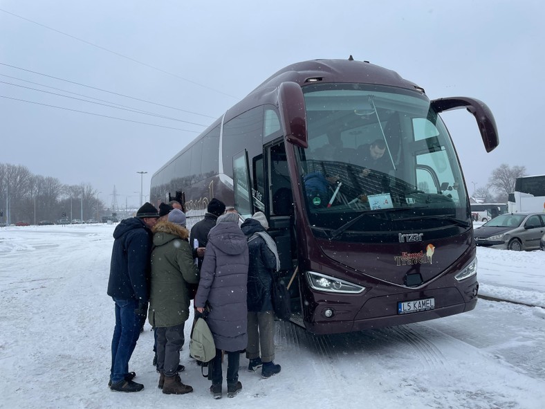 Protestujący tłumnie ruszyli też z Lublina