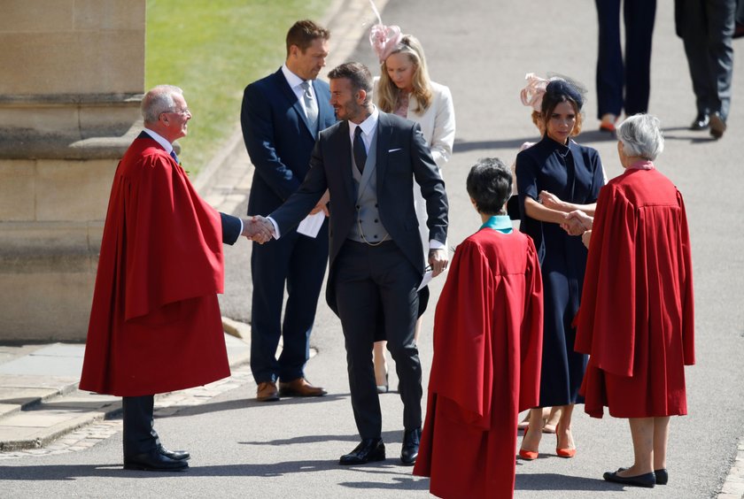 Gafa Victorii Beckham na ślubie? Internauci bezlitośni