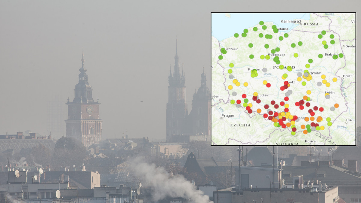 Słowacy o krakowskim smogu "Wielokrotne przekroczenie dopuszczalnych wartości"