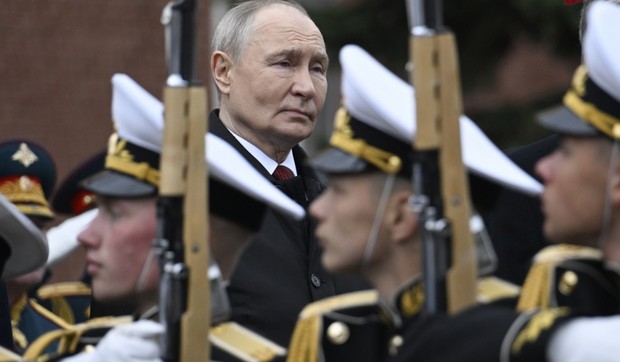 Vladimir Putin na Dan pobede u Moskvi 9. maja
