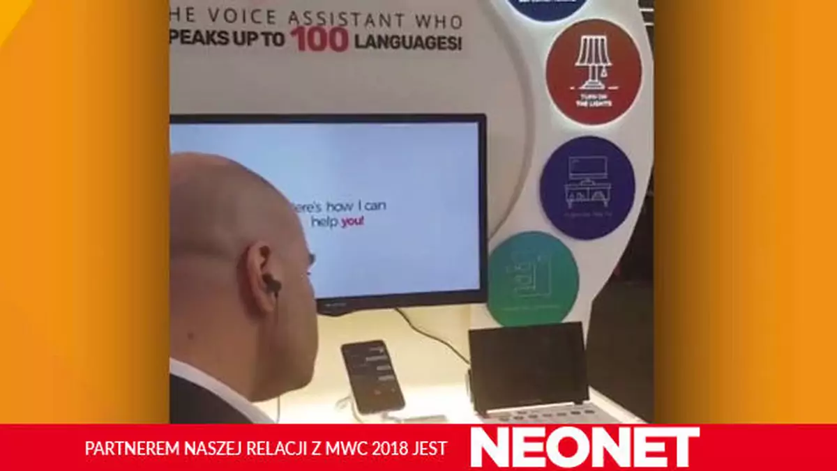 Allview View Bass - głośnik z mówiącym po polsku asystentem AVI [MWC 2018]