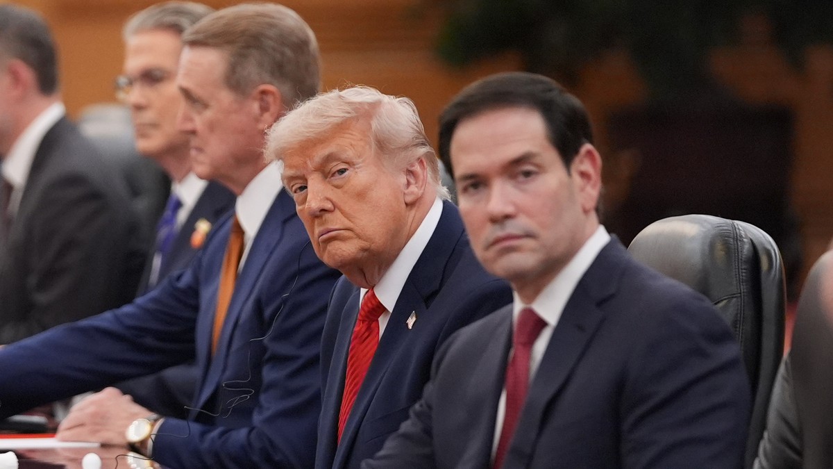 Donald Tramp i Marko Rubio u Kini