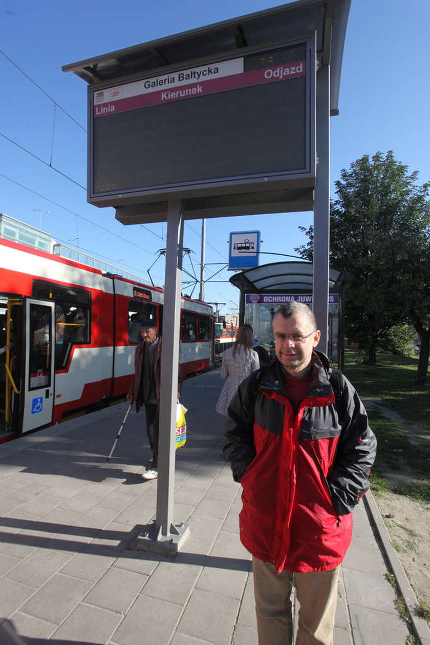 Tablice na przystankach nie działają