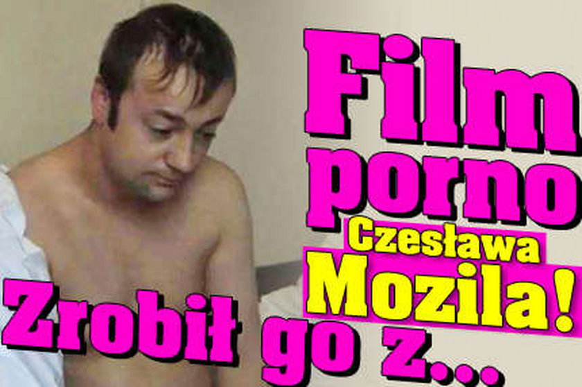 Film porno Czesława Mozila! Juror "X Factor" zrobił go z koleżanką!