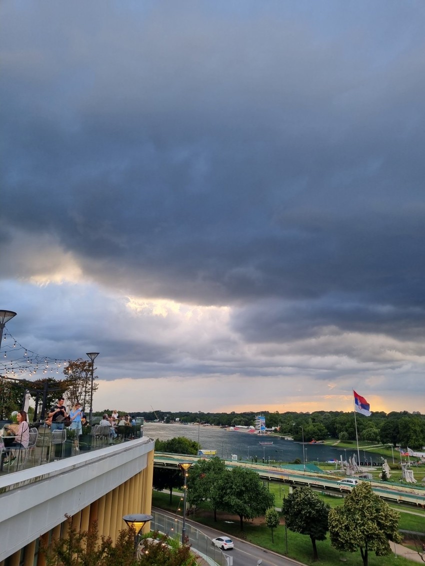 Ada Ciganlija nevreme