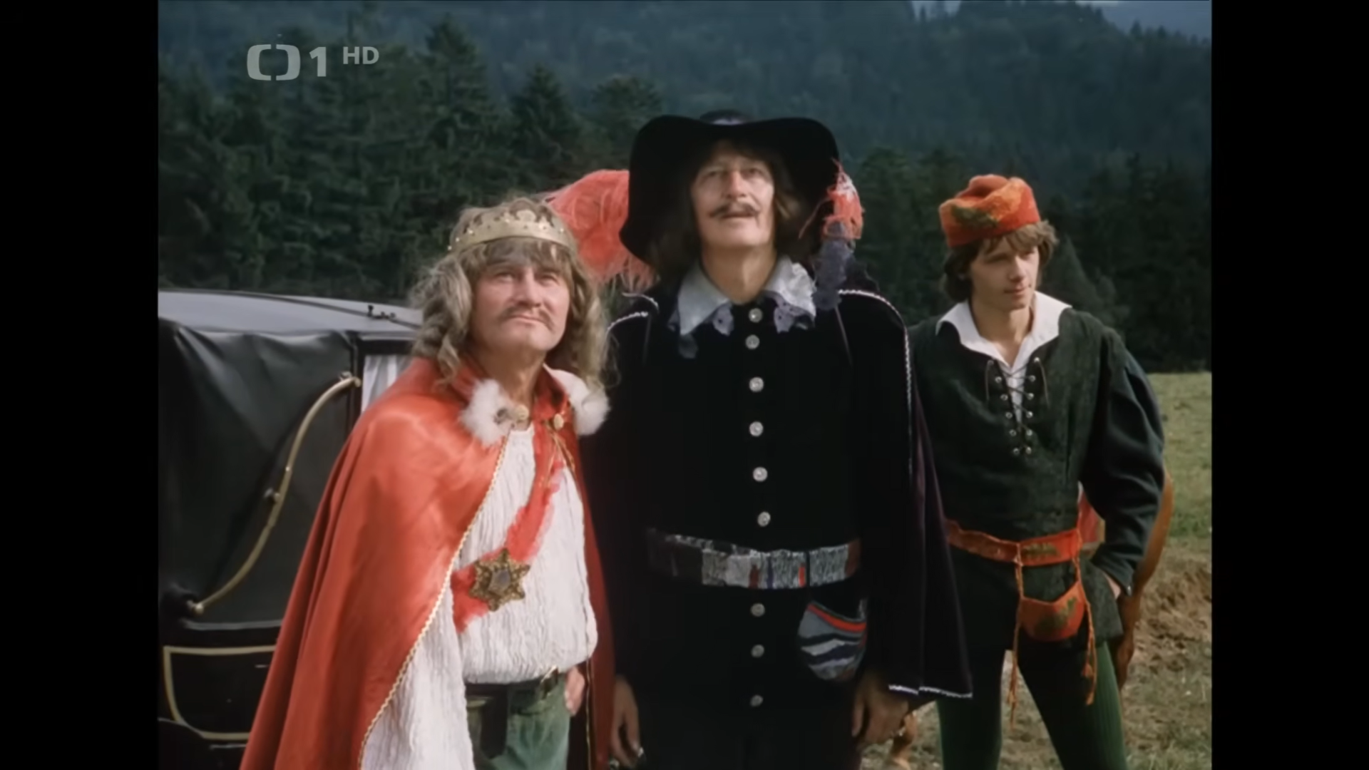 Jiří Císler v rozprávke Za humny je drak. 