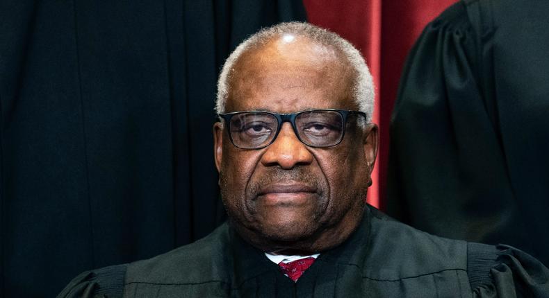 Justice Clarence Thomas in his dissenting opinion to Supreme Court decision on Thursday repeated a misleading claim about COVID-19 vaccines.