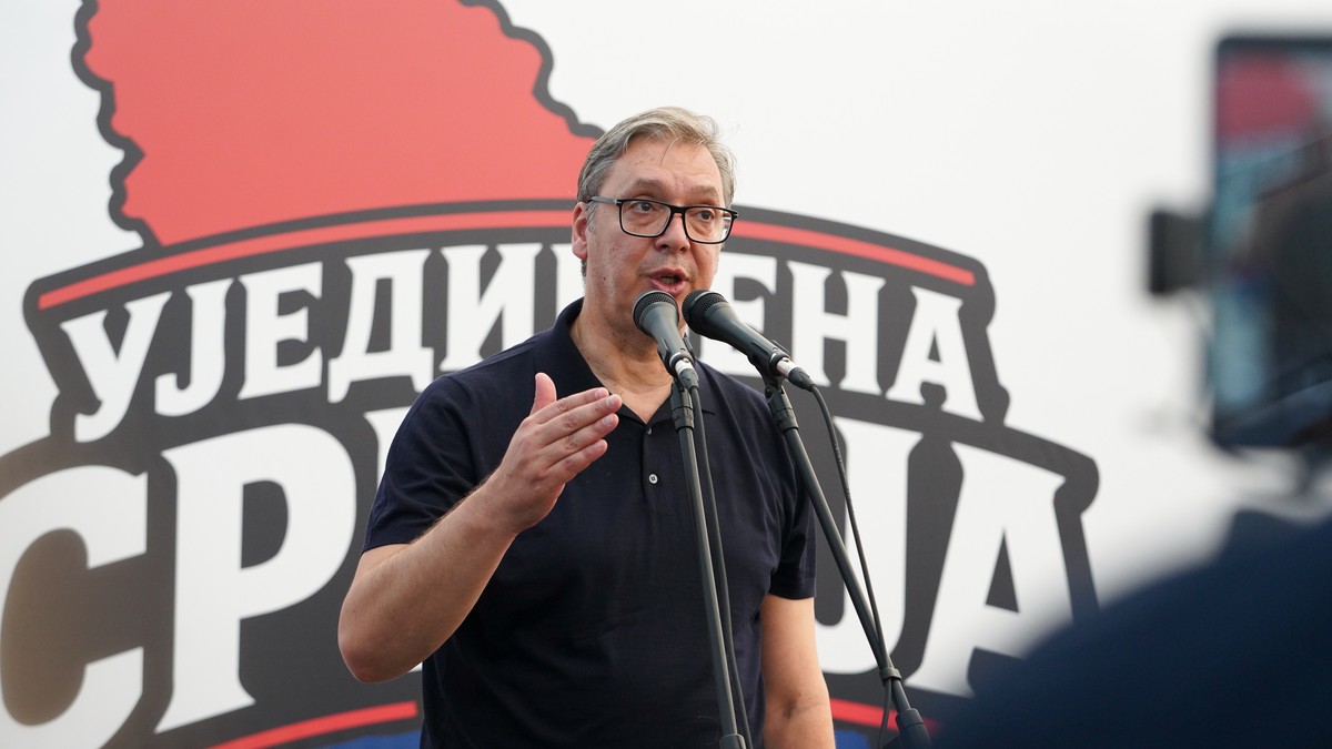 Aleksandar Vučić u Belegišu
