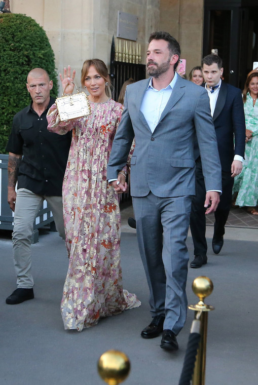 Jennifer Lopez i Ben Affleck w Paryżu