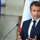 The Pesident of France Emmanuel Macron visits in Bulgaria.