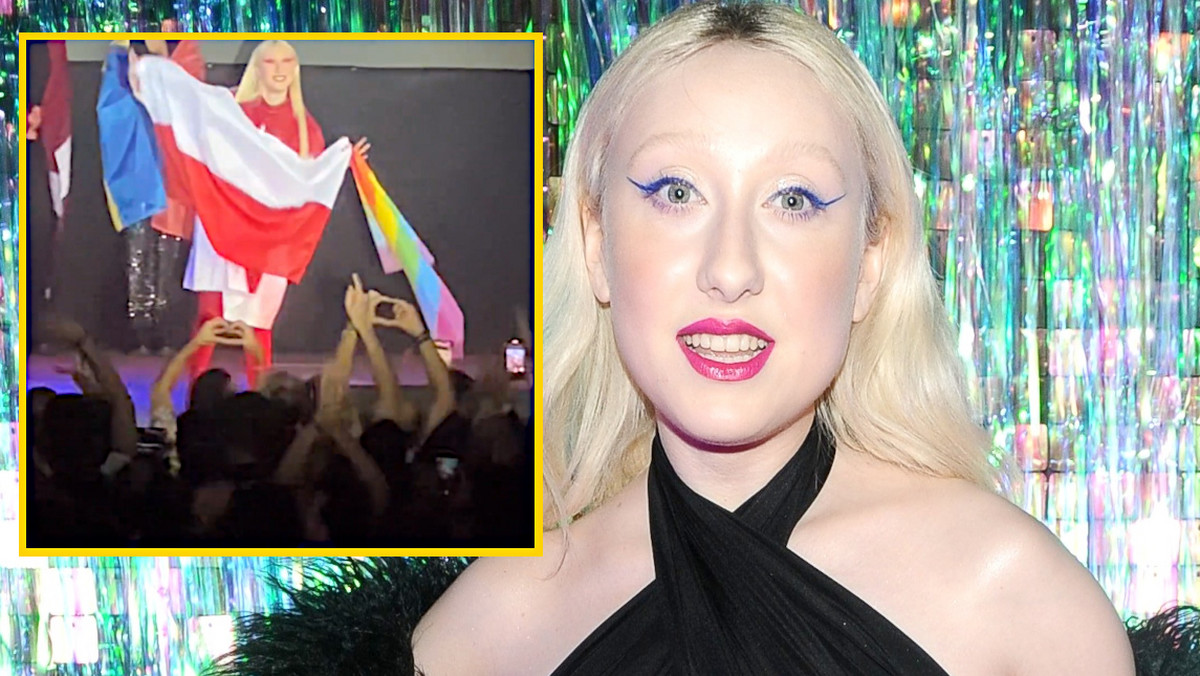 Luna z flagą LGBT na koncercie przed Eurowizją. "To wiele znaczy!"