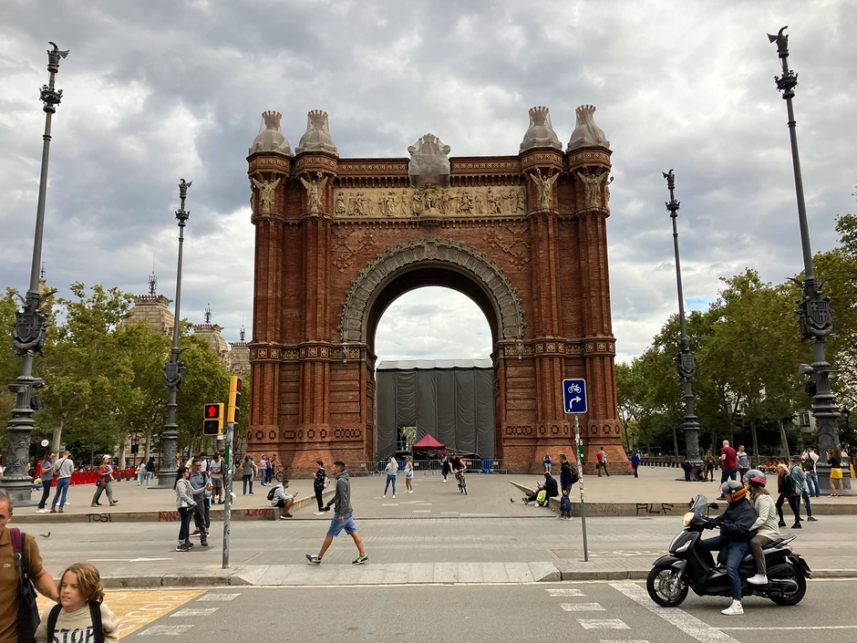 Trijumfalna kapija u Barseloni