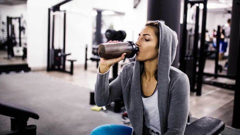 Drinking protein shakes are an easy and great way of getting in the extra nutrients that your body needs [Credit: Healthline]