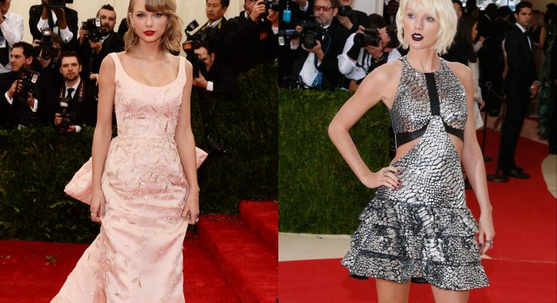 Fans have connected some of Taylor Swift's Met Gala looks to her music.Dimitrios Kambouris/Taylor Hill/Contributor/Getty Images